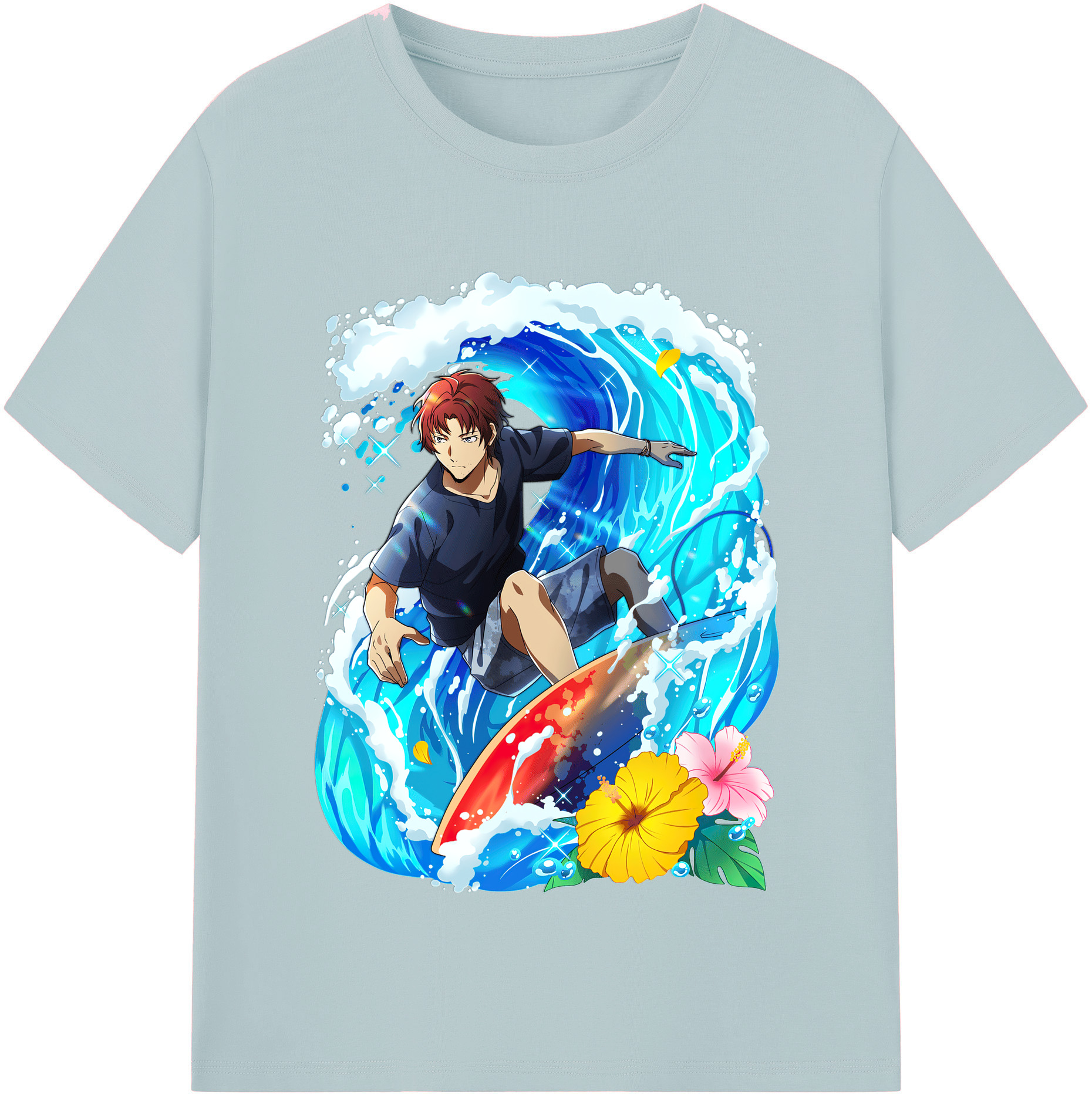 （画像用） 文豪ストレイドッグス Bungo Stray Dogs 綿100％半袖Tシャツ（フロントプリント）